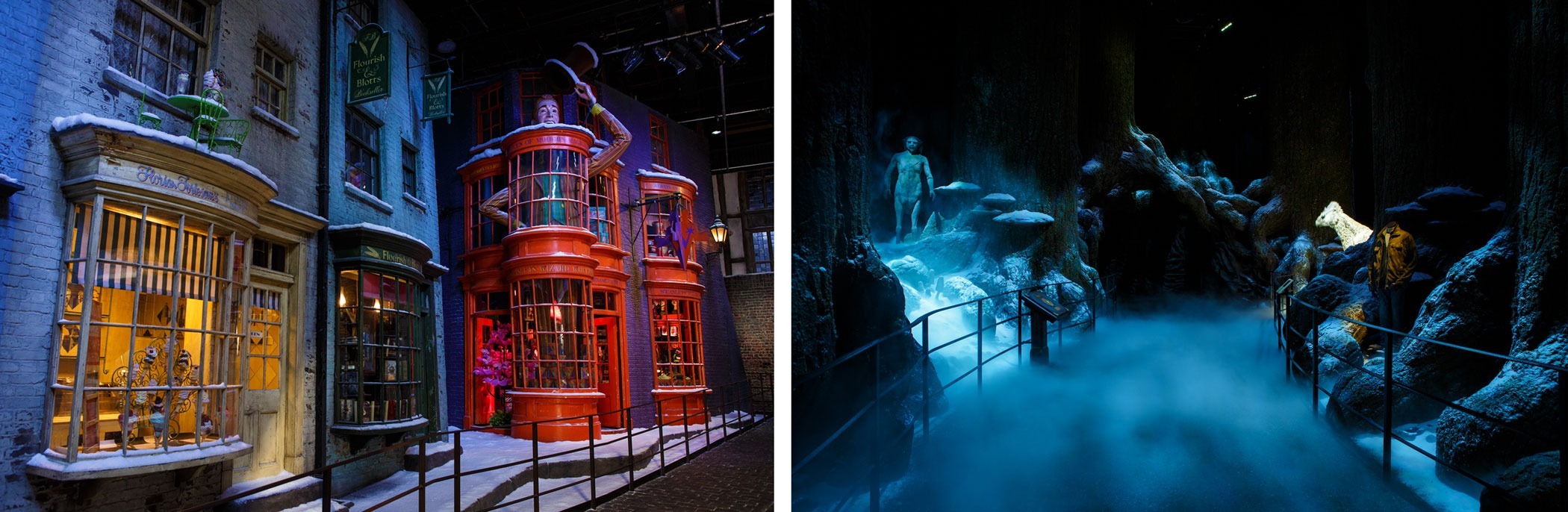 Studios Harry Potter: Poudlard enneigé