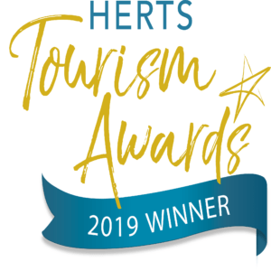 2019 Tourism Awards Logo Herts Stacked cmyk - Winner 2019