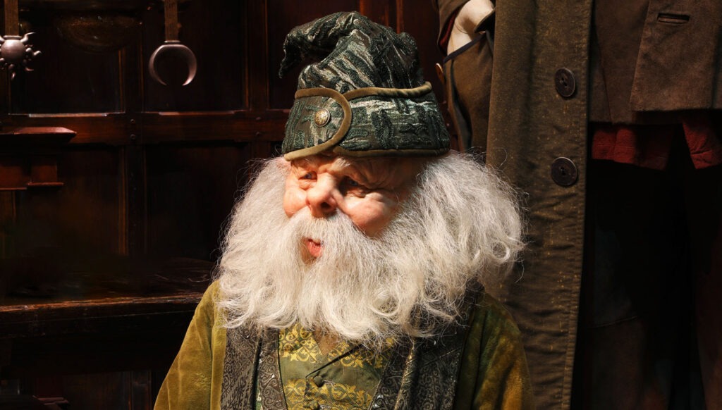 Professor Flitwick's costume at Warner Bros. Studio Tour London