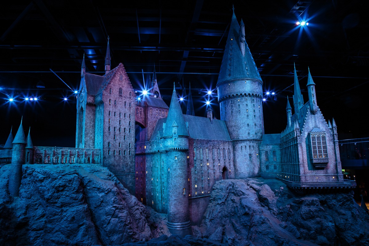 Hogwarts Castle model