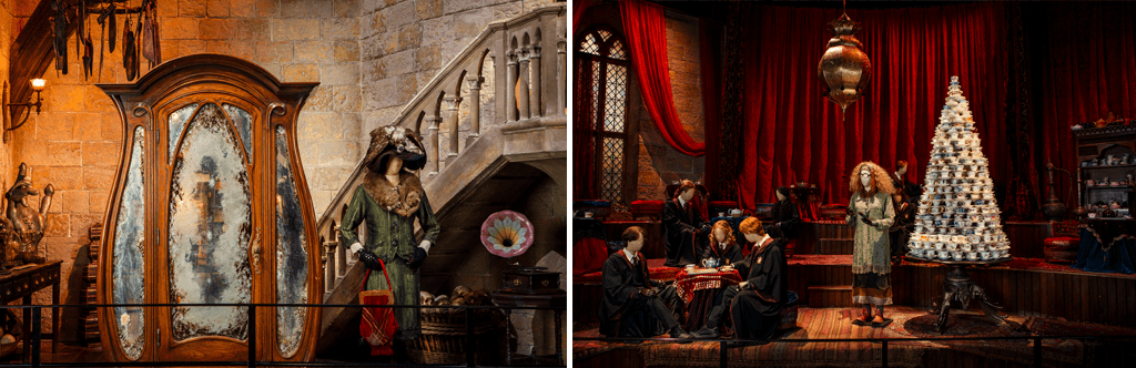 Divination and Defence Against the Dark Arts classrooms at the Studio Tour