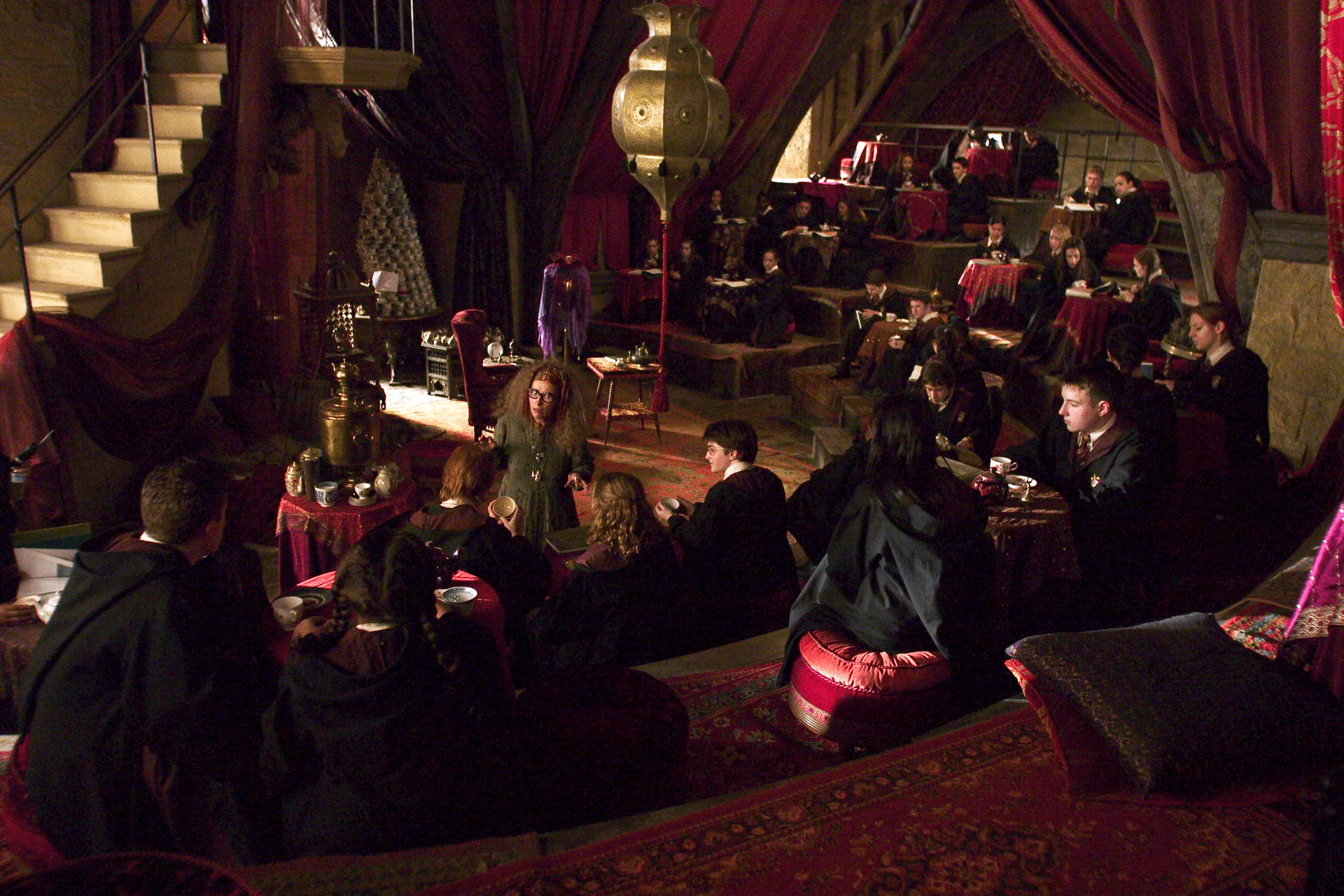 The Divination classroom, as featured in Harry Potter and the Prisoner of Azkaban